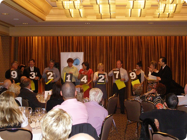 Chew Eng Chye a Corporate Magician in Perth performing for the National Speakers Association of Australia