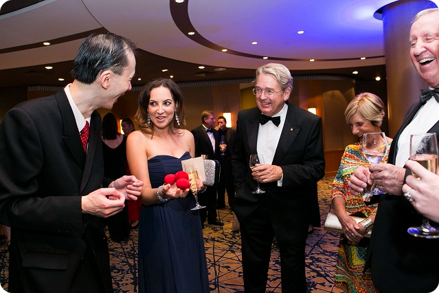 Chew Eng Chye a Corporate Magician in Perth performing at an awards night
